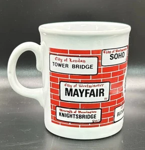 Vintage City Of London Westminster Buckingham Palace Mug Great Cond Gently Used - Picture 1 of 5