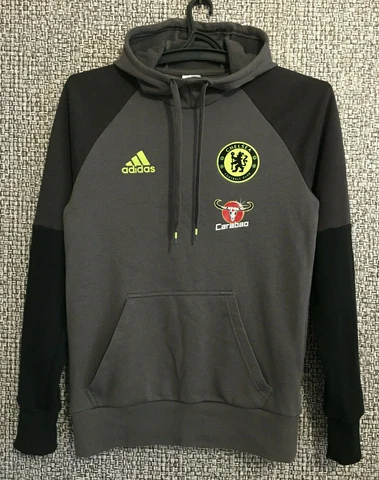 CHELSEA FC England Football Soccer Jacket Longsleeve Jersey Shirt Top Mens Sz S Cover