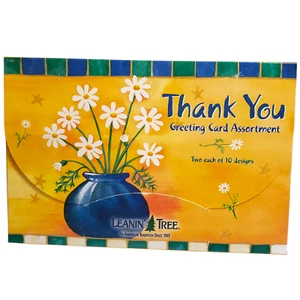 Leanin Tree Thank You Greeting Cards 20 Appreciation Grateful 22 Envelopes Boxed - Picture 1 of 14