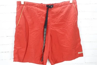 Bañador Columbia para hombre talla M mediano nailon con cinturón naranja/rojo Foto 1 de 4