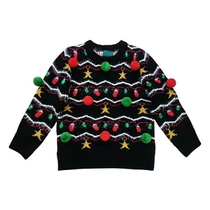 3D Christmas Jumper for Kids - Funny Unisex Xmas Sweater for Boys & Girls - Picture 1 of 5