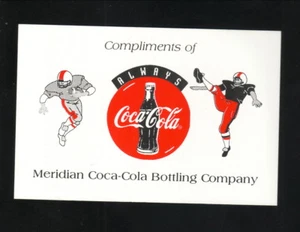 Horario de bolsillo de fútbol americano West Alabama Tigers 2000 Coca-Cola Gulf South - Imagen 1 de 1