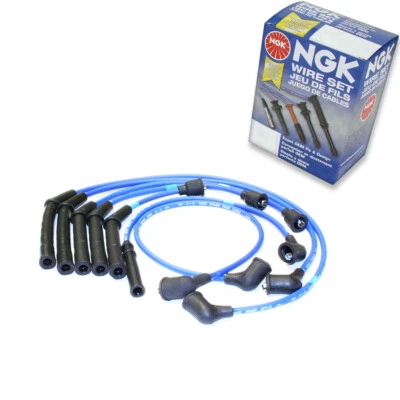 Juego de cables de bujía NGK de 1 pieza para Nissan 300ZX 1984-1989 3,0 L V6 - Kit de motor como Foto 1 de 4