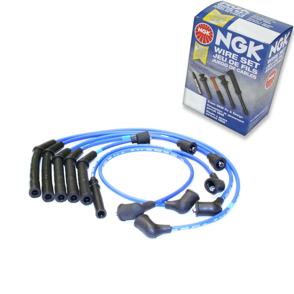 1 pc NGK Spark Plug Wire Set for 1984-1989 Nissan 300ZX 3.0L V6 - Engine Kit as - Image 1 of 4