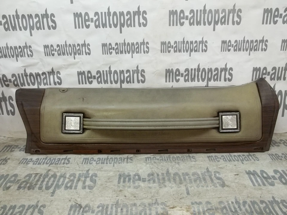 73-76 CADILLAC SEDAN DEVILLE OEM LADO IZQUIERDO DEL CONDUCTOR PUERTA SUPERIOR DELANTERA PANEL MOLDURA Foto 1 de 4