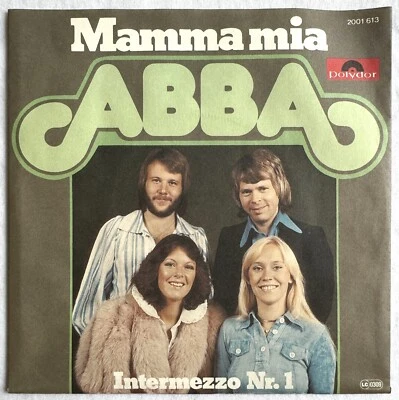 ABBA -Mamma Mia- Rare 1984 German Issue 7” In Picture Sleeve (Vinyl) - Image 1 of 4