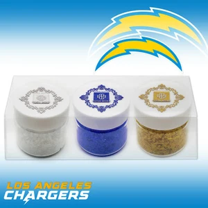 Chargers Party Cake Decoration 3x 1/4oz Edible Flakes FDA Approved Kosher - Picture 1 of 10
