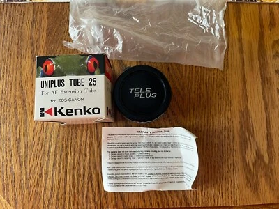 TUBO EXTENSIÓN CANON EOS KENKO UNIPLUS 25 en Caja Foto 1 de 4