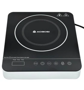 Cocina eléctrica portátil Aobosi FS-IC321T de inducción única 120 V 1800 W - Imagen 1 de 16