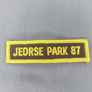 Jeorse Park Scouting 87 Tab 3.5"x1" Patch - Picture 1 of 2