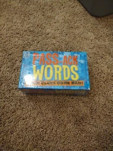Pass-Ack Words Game - Good Clues Gone Bad! Ages 12+ , Open Box, Never Used. D1 - Picture 1 of 2