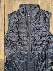 Patagonia Nano Puff Vest Mens Forge Grey Primaloft Full Zip XS NWT $149 - Picture 1 of 12