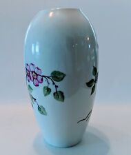 Vintage Creidlitz Bavaria Vase Made In Germany Signed 1979 Floral