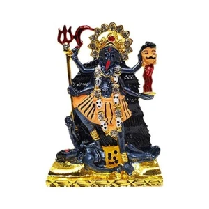 Kaali Statue Shiva Alter Meditation Durga Kali Maa Hindu Goddess 7.5 Cm | SHIP - Picture 1 of 5
