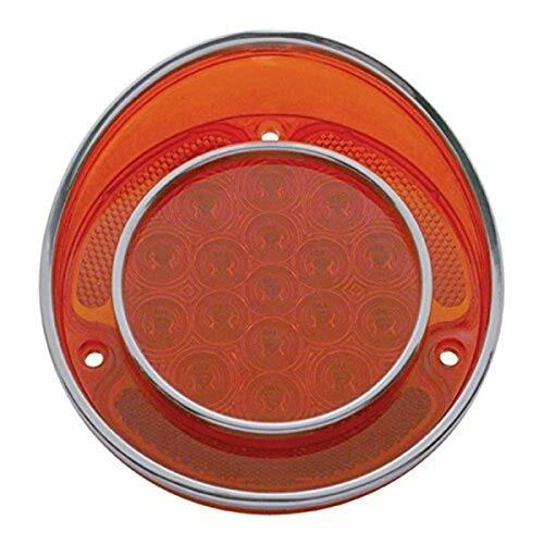 United Pacific 17LED Tail Light w/Steel Trim 1968-73 Chevy Corvette - 1 Unit Foto 1 de 1