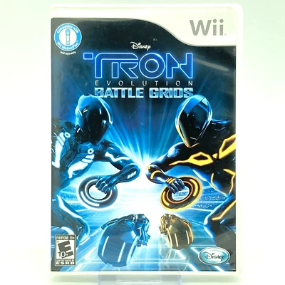 Tron Evolution Battle Grids (2010) Nintendo Wii Game  With Manual  Play Tested - Image 1 of 4
