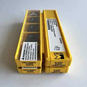 KENNAMETEL / CCMT120404LF KC5025 / Original carbide blade 10 Pcs - Picture 1 of 4