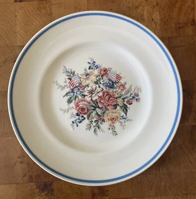 VINTAGE RARE RALPH LAUREN WEDGWOOD DYLAN’S GROVE 8” SALAD PLATE