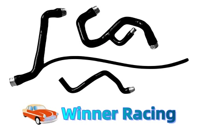 Silicone Hoses For Mercedes-Benz C300 C350 E350 GLK350 X204 W204 2008-2014 - Image 1 of 4