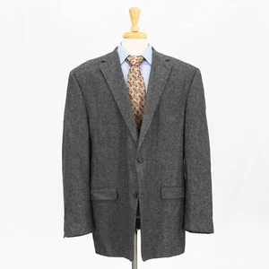Michael Kors 50L Gray Sport Coat Blazer Jacket Solid 2B Wool - Picture 1 of 11