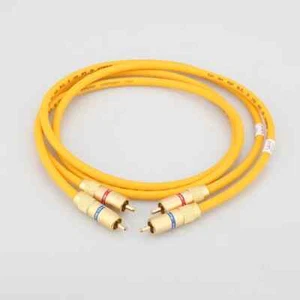 Van Den Hul D-102 III VDH HYBRID (Halogen F) RCA Plug Audio Interconnect Cable - Picture 1 of 6