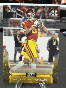 π2020 Leaf Draft #49 Michael Pittman Jr Indianapolis Colts USC Trojans - Picture 1 of 2