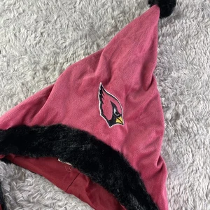 Arizona Cardinals Mütze Cap rot schwarz Winterstrumpf Weihnachten NFL Football - Bild 1 von 9