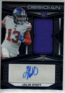 2023 Panini Obsidian - Rookie Jersey Autographs Jalin Hyatt #206 /199 - Picture 1 of 2