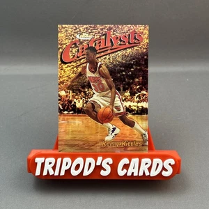 1997-98 Topps Finest - Raro - Gold Kerry Kittles #163 refractor #134/289 NY Nets - Imagen 1 de 3