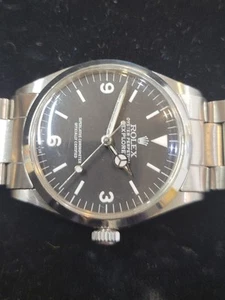 VINTAGE MEN'S WRISR WATCH ROLEX OYSTER PERPETUAL EXPLORER REF.1002, CAL.1570 - Picture 1 of 20