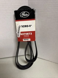 Serpentine Belt-Premium OE Micro-V Belt Gates K070873 - Foto 1 di 1