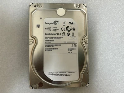 Seagate ES.3 ST4000NM0023 4TB 7.2K RPM 6Gb/s 128MB 3.5" SAS Hard Drive - Image 1 of 4