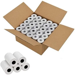 Thermopapier 2 1/4 Zoll x 50 Fuß, Registrierkasse Kassenbeleg Papier für Kredit... - Bild 1 von 8