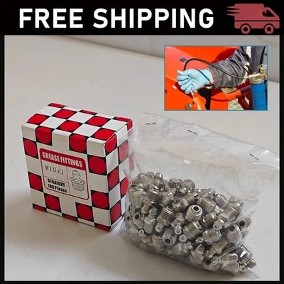 Free Shipping Grease Nipples Attachment for Mini Excavator 50pcs Grease US STOCK - Image 1 of 4