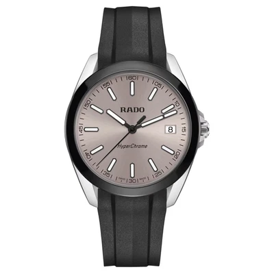 New Rado HyperChrome Rhodium Dial Men's Watch R32280109 — 第 1/4 张图片