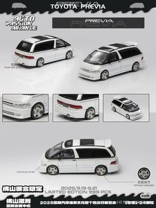 MORTAL 1:64 APA XPO 2025 Toyota Previa Diecast Modelo de Coche Coleccionable Regalo - Imagen 1 de 4