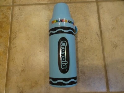 Termo aislado Blue Crayola de 9" tiene capacidad para 11,5 onzas sin BPA Foto 1 de 3