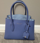 Kate Spade Blueberry Purse Leather Handbag Satchel Shoulder Strap