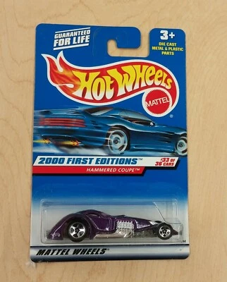 Hot Wheels 2000 First Editions Hammered Coupe  #33 of 36 Cars-New - Image 1 of 3
