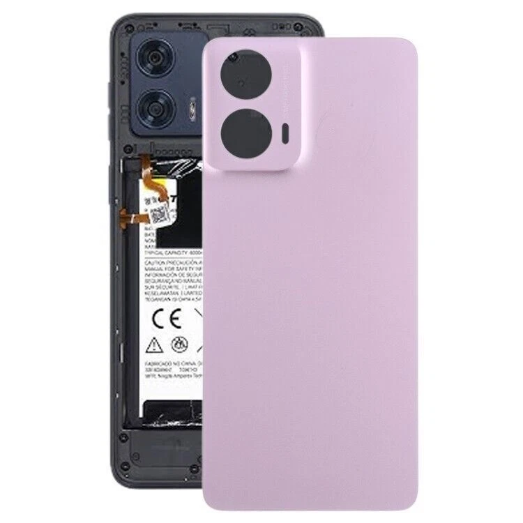 For Motorola Moto G24 Battery Back Cover Housing Case Rear Door Replacement Pink - Image 1 of 1