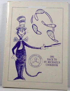 1991 Back to St Michael's Cookbook Wycheproof 1991 cooking recipes vintage book - Picture 1 of 9