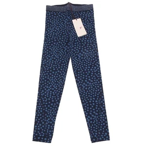 6942P leggins blu stelline bimba STELLA McCARTNEY pantaloni pants kids - Picture 1 of 4