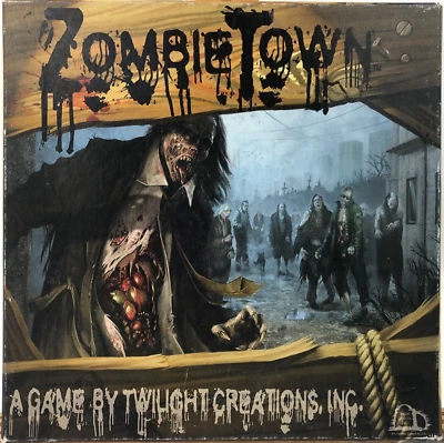 ZombieTown Twilight Creations Board Game COMPLETE 2007 - Image 1 of 4