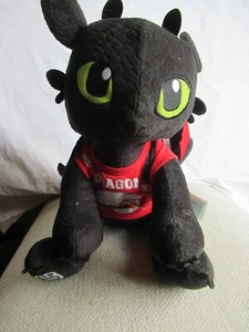 Build A Bear How To Train Your Dragon Toothless Plush Wings Red Tail Red T-Shirt - Picture 1 of 10