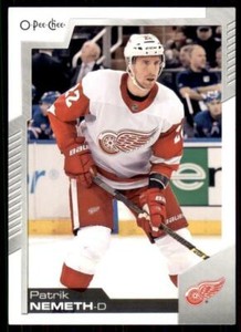 2020-21 UD O-Pee-Chee Base #308 Patrik Nemeth - Detroit Red Wings