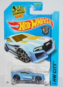 2014 Hot Wheels Torque Twister HW City Goal Soccer Futbol Blue Car 13/250 NEUWERTIG🔥 - Bild 1 von 3