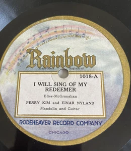 78 Perry Kim-Einar Nyland RAINBOW 1018 I WILL SING OF MY REDEEMER E - Picture 1 of 4