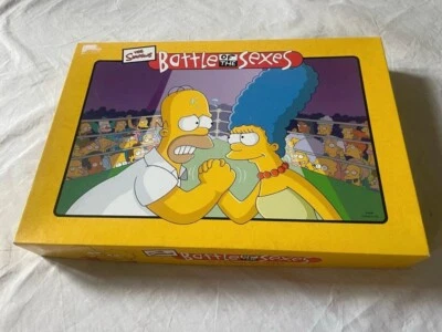 The Simpsons - Battle Of The Sexes Board Game - Complete - Vintage 2003 - Image 1 of 4