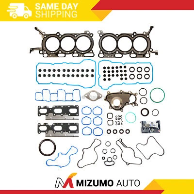 Juego completo de juntas para Ford Edge Lincoln MKS MKT MKZ 11-13 3,7 L V6 DOHC 24 V Foto 1 de 4