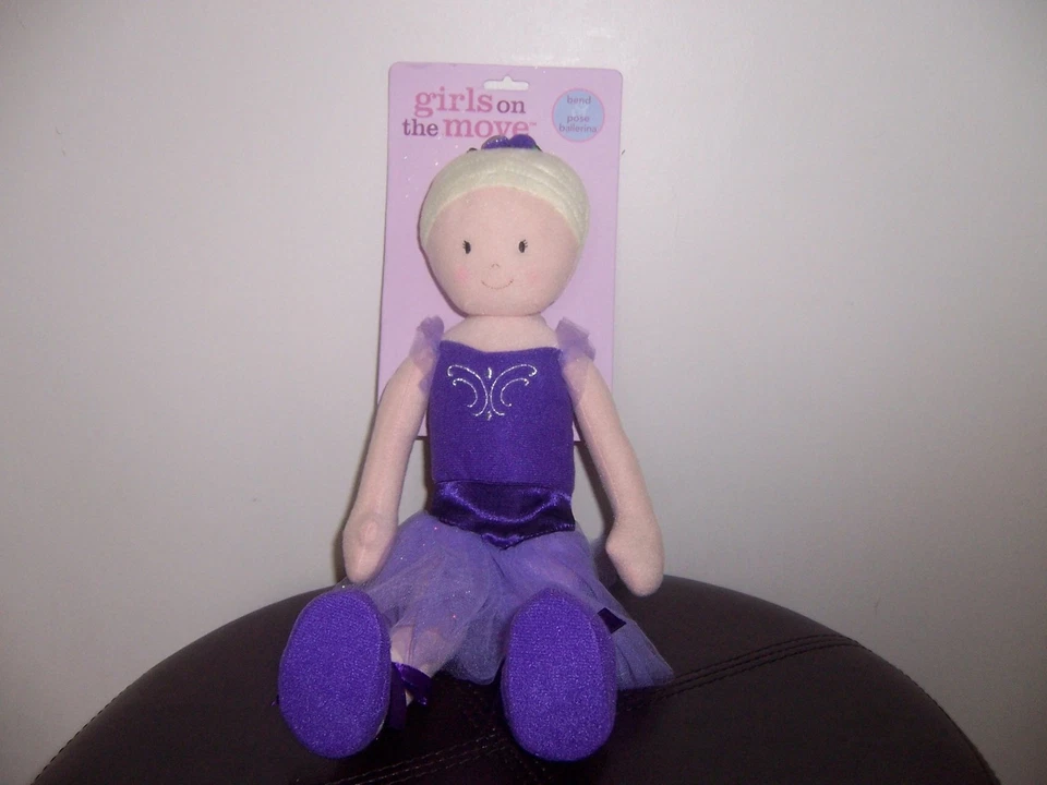 Nuevo Chicas en movimiento doblar y posar bailarina oso norteamericano muñeca nueva  Foto 1 de 1